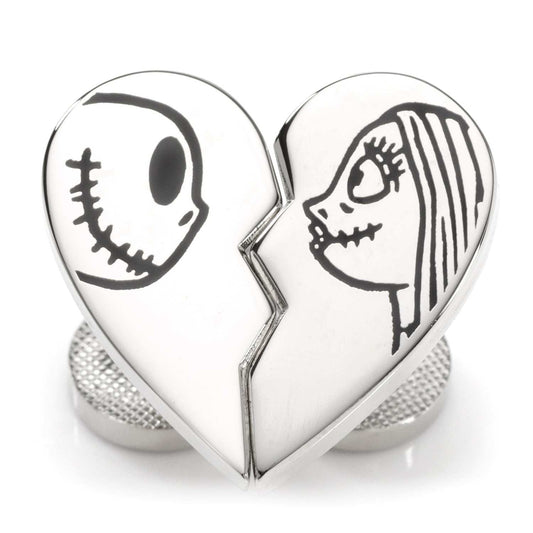Disney The Nightmare Before Christmas Jack & Sally 'Simply Meant to Be' Cufflinks - Cufflinks.com - Flyclothing LLC