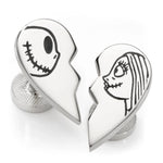 Disney The Nightmare Before Christmas Jack & Sally 'Simply Meant to Be' Cufflinks