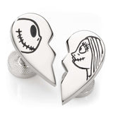 Disney The Nightmare Before Christmas Jack & Sally 'Simply Meant to Be' Cufflinks - Cufflinks.com - Flyclothing LLC