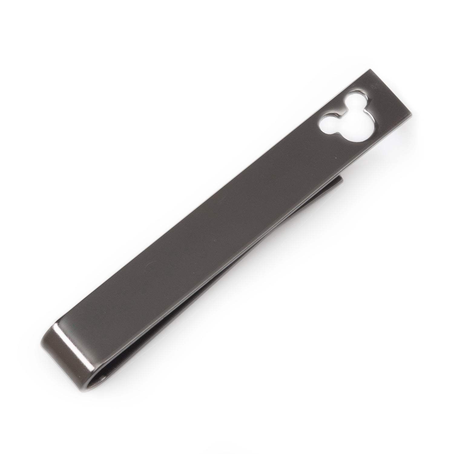 Disney Mickey Mouse Cutout Black Tie Bar - Cufflinks.com - Flyclothing LLC