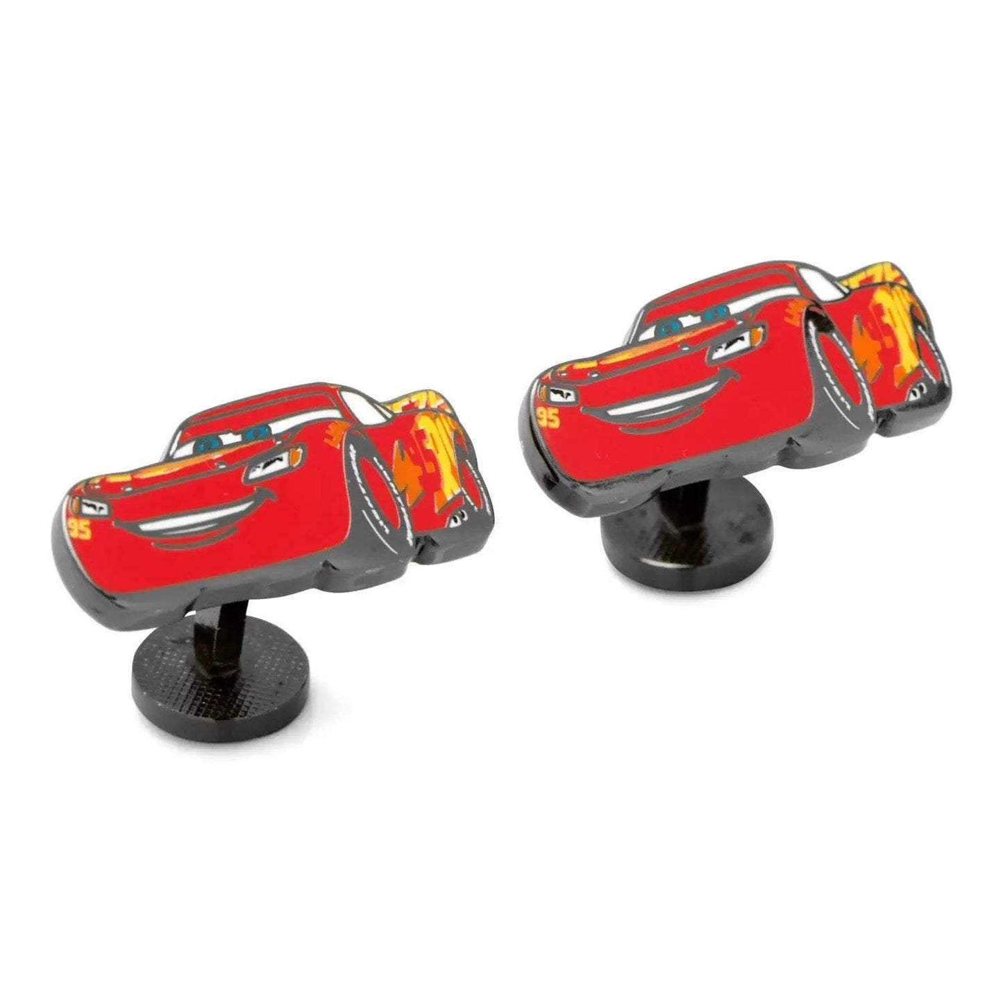 Disney Pixar Cars Lightning McQueen Cufflinks - Cufflinks.com - Flyclothing LLC