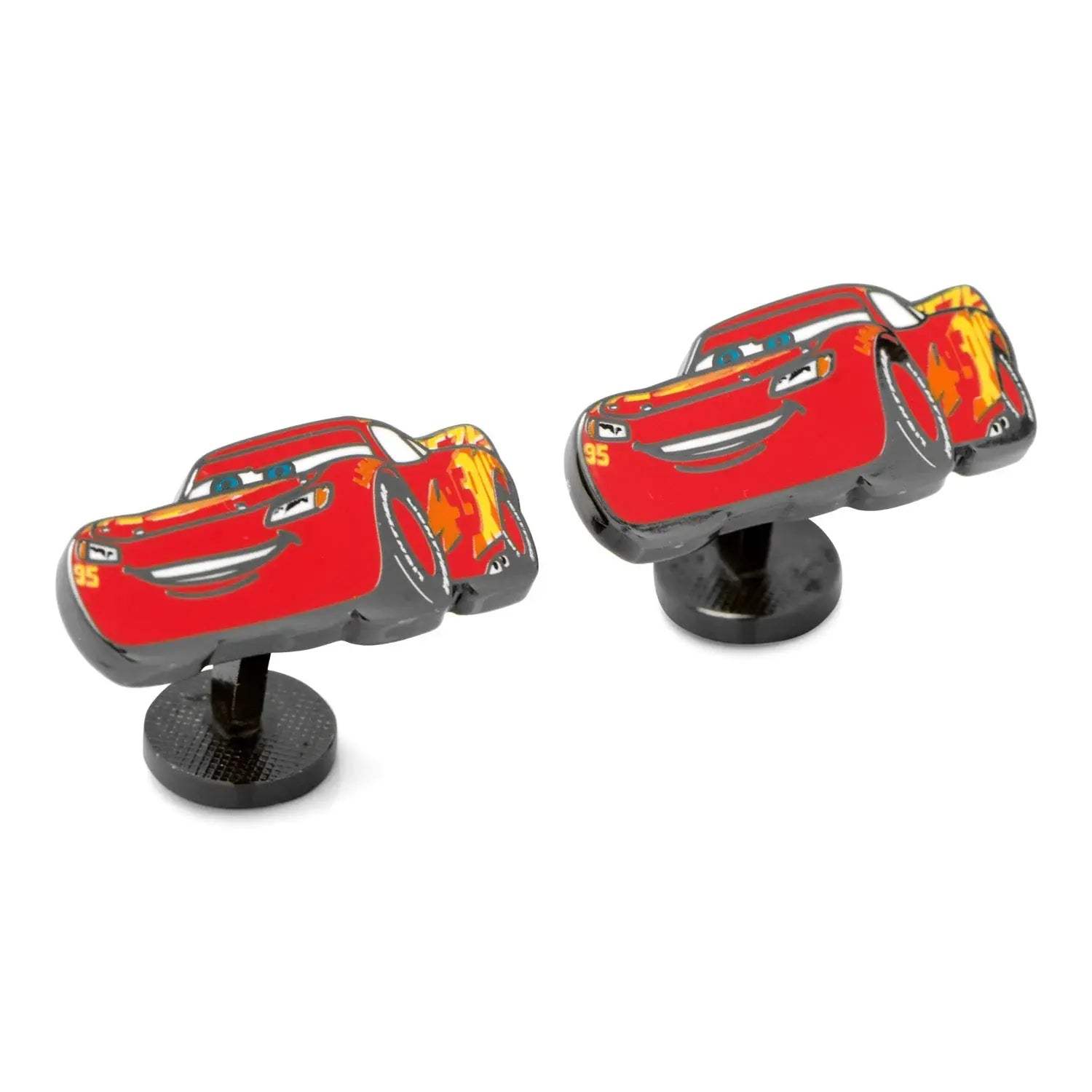 Disney Pixar Cars Lightning McQueen Cufflinks - Cufflinks.com - Flyclothing LLC