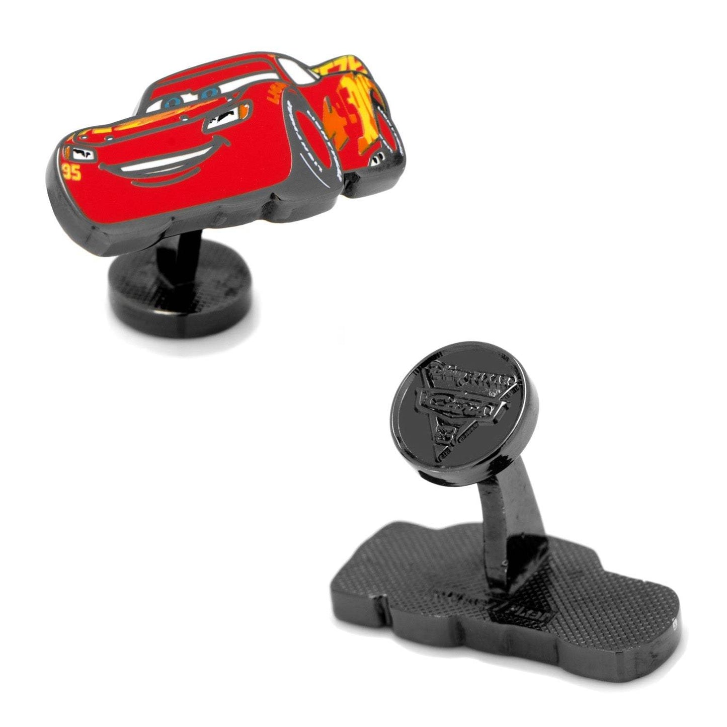 Disney Pixar Cars Lightning McQueen Cufflinks - Cufflinks.com - Flyclothing LLC