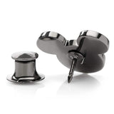 Disney Mickey Mouse Black Pave Crystal Lapel Pin - Cufflinks.com - Flyclothing LLC