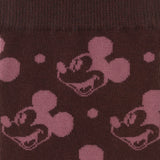 Disney Mickey Mouse Red Dot Socks and Blue Lapel Pin Gift Set