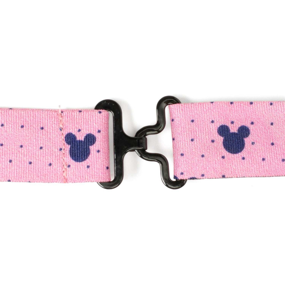 Disney Mickey Mouse Pink Dot Silhouette Pre-Tied Bow Tie - Cufflinks.com - Flyclothing LLC