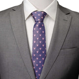Disney Mickey Mouse Purple and Pink Dot Silhouette Tie - Cufflinks.com - Flyclothing LLC
