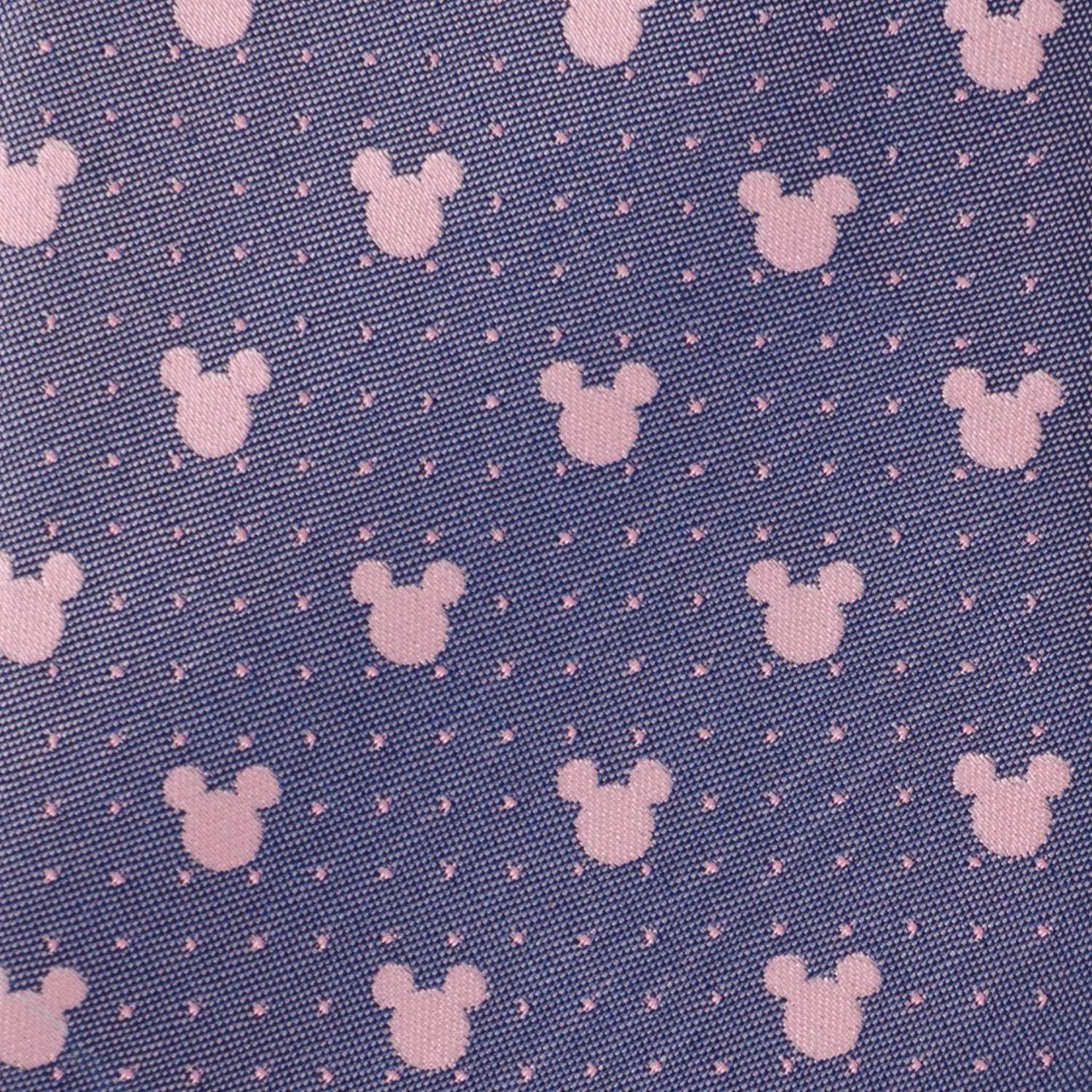 Disney Mickey Mouse Purple and Pink Dot Silhouette Tie - Cufflinks.com - Flyclothing LLC
