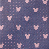Disney Mickey Mouse Purple and Pink Dot Silhouette Tie - Cufflinks.com - Flyclothing LLC