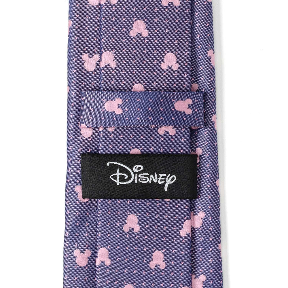 Disney Mickey Mouse Purple and Pink Dot Silhouette Tie - Cufflinks.com - Flyclothing LLC