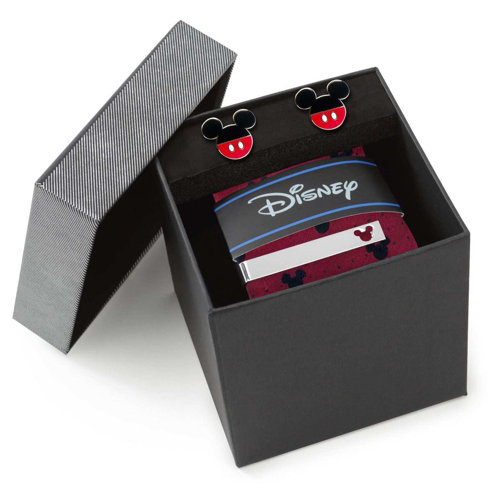 Disney Mickey Mouse Red Dot Necktie Gift Set - Cufflinks.com - Flyclothing LLC