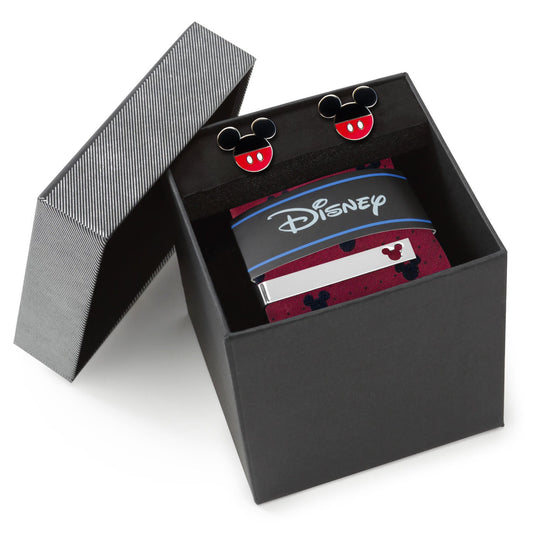 Disney Mickey Mouse Red Dot Necktie Gift Set