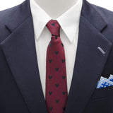 Disney Mickey Mouse Red Pin Dot Men's Tie - Cufflinks.com - Flyclothing LLC