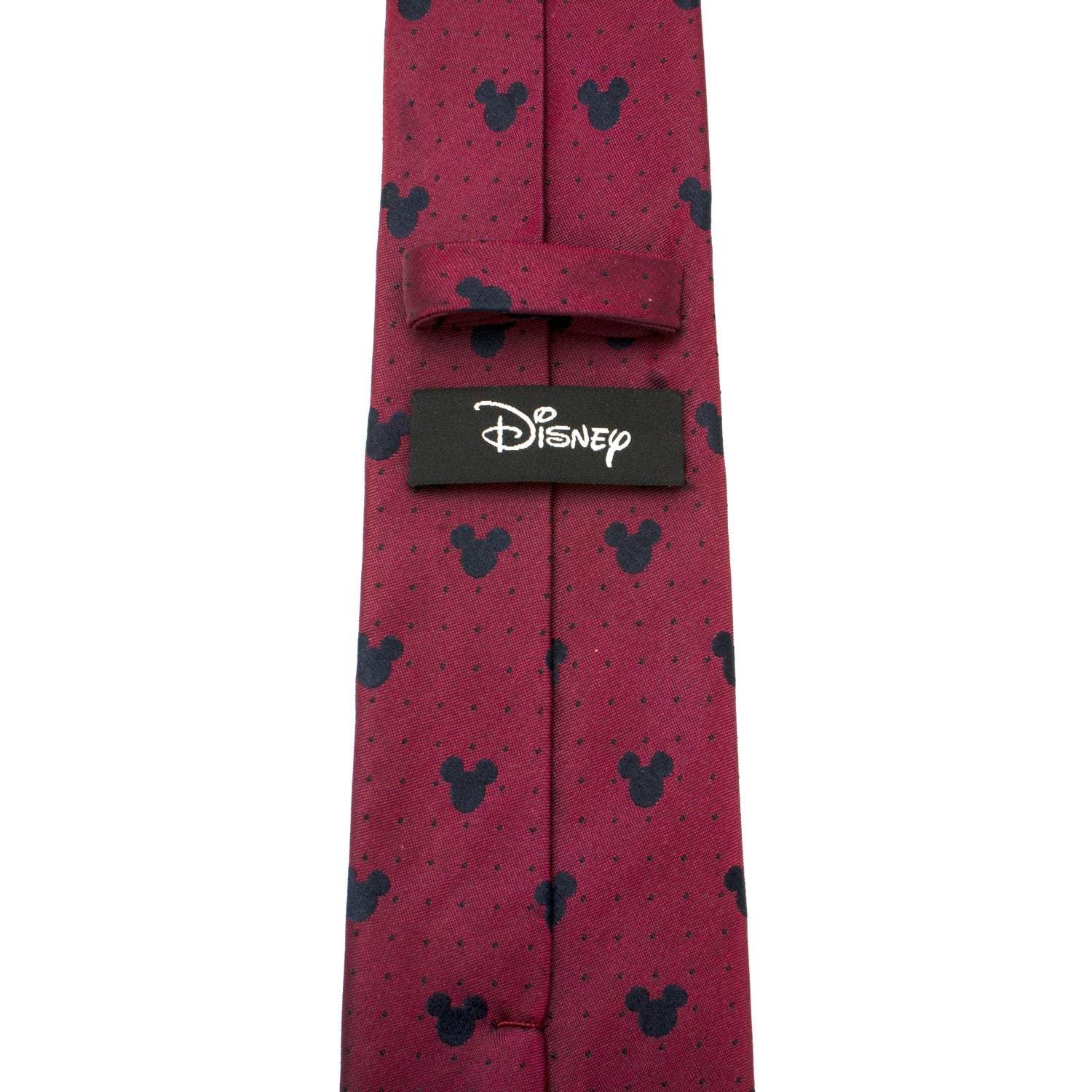 Disney Mickey Mouse Red Pin Dot Men's Tie - Cufflinks.com - Flyclothing LLC