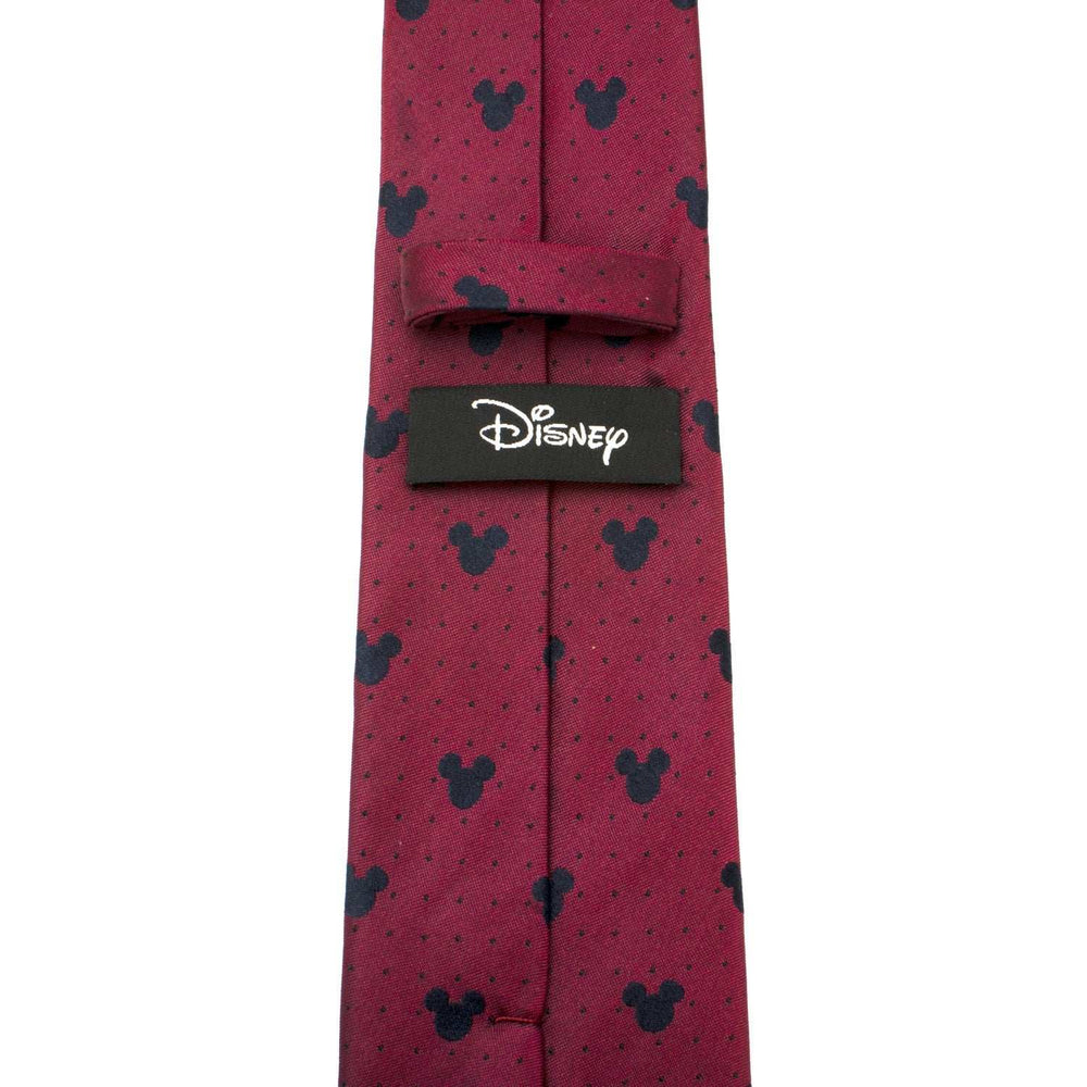 Disney Mickey Mouse Red Pin Dot Men's Tie - Cufflinks.com - Flyclothing LLC