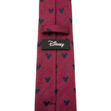 Disney Mickey Mouse Red Pin Dot Men's Tie - Cufflinks.com - Flyclothing LLC
