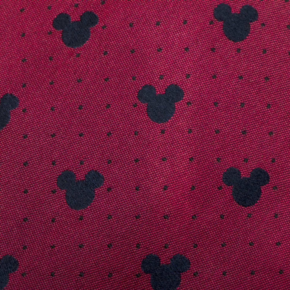 Disney Mickey Mouse Red Pin Dot Men's Tie - Cufflinks.com - Flyclothing LLC