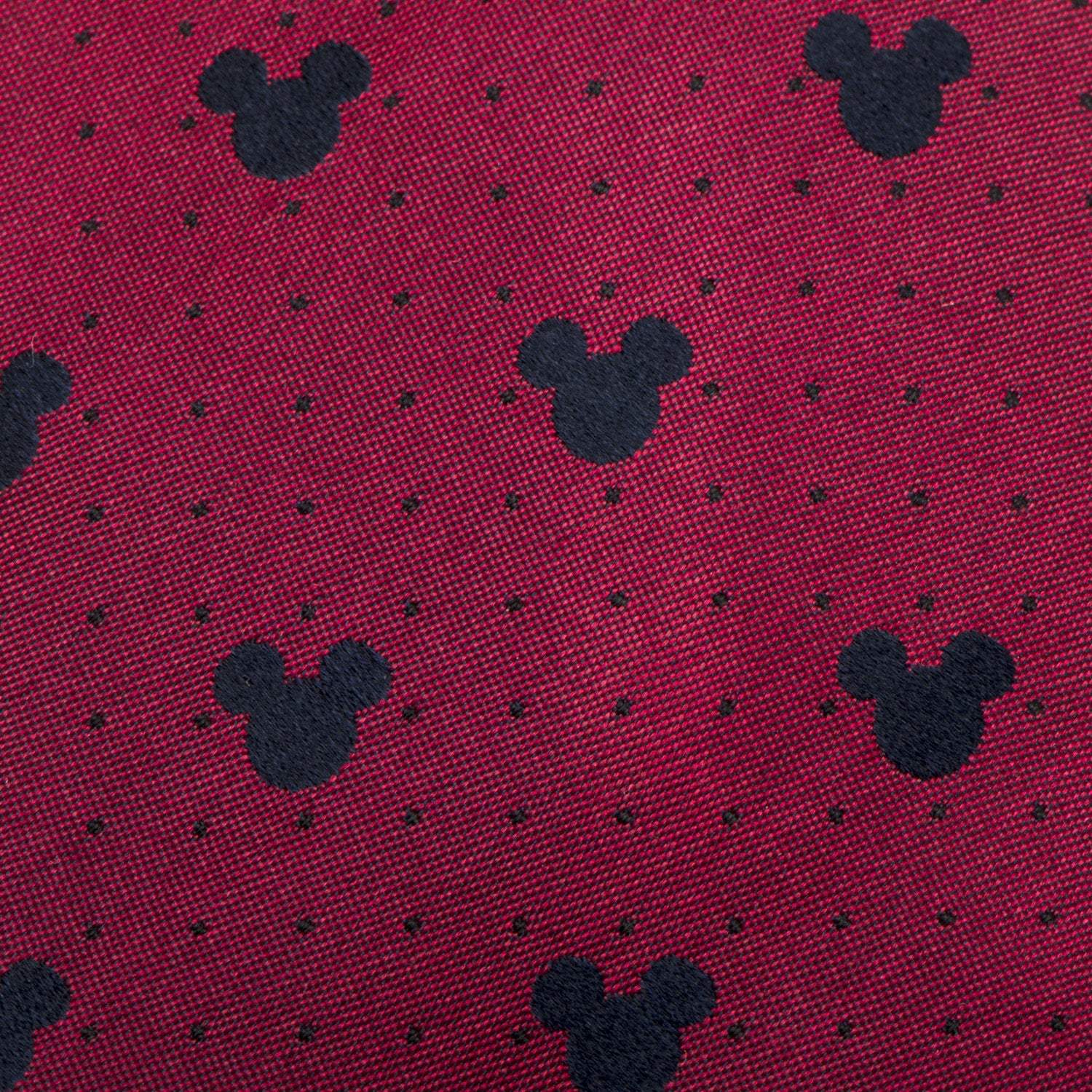 Disney Mickey Mouse Red Pin Dot Men's Tie - Cufflinks.com - Flyclothing LLC