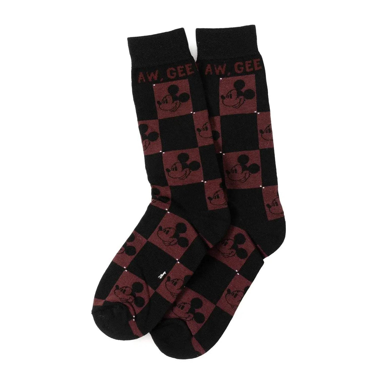Disney Mickey and Friends Checkered Black Gift Set - Cufflinks.com - Flyclothing LLC