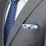 Disney Mickey Mouse Floral White Pocket Square - Cufflinks.com - Flyclothing LLC