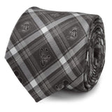 Disney Mickey and Friends Charcoal Plaid Men's Tie - Cufflinks.com - Flyclothing LLC