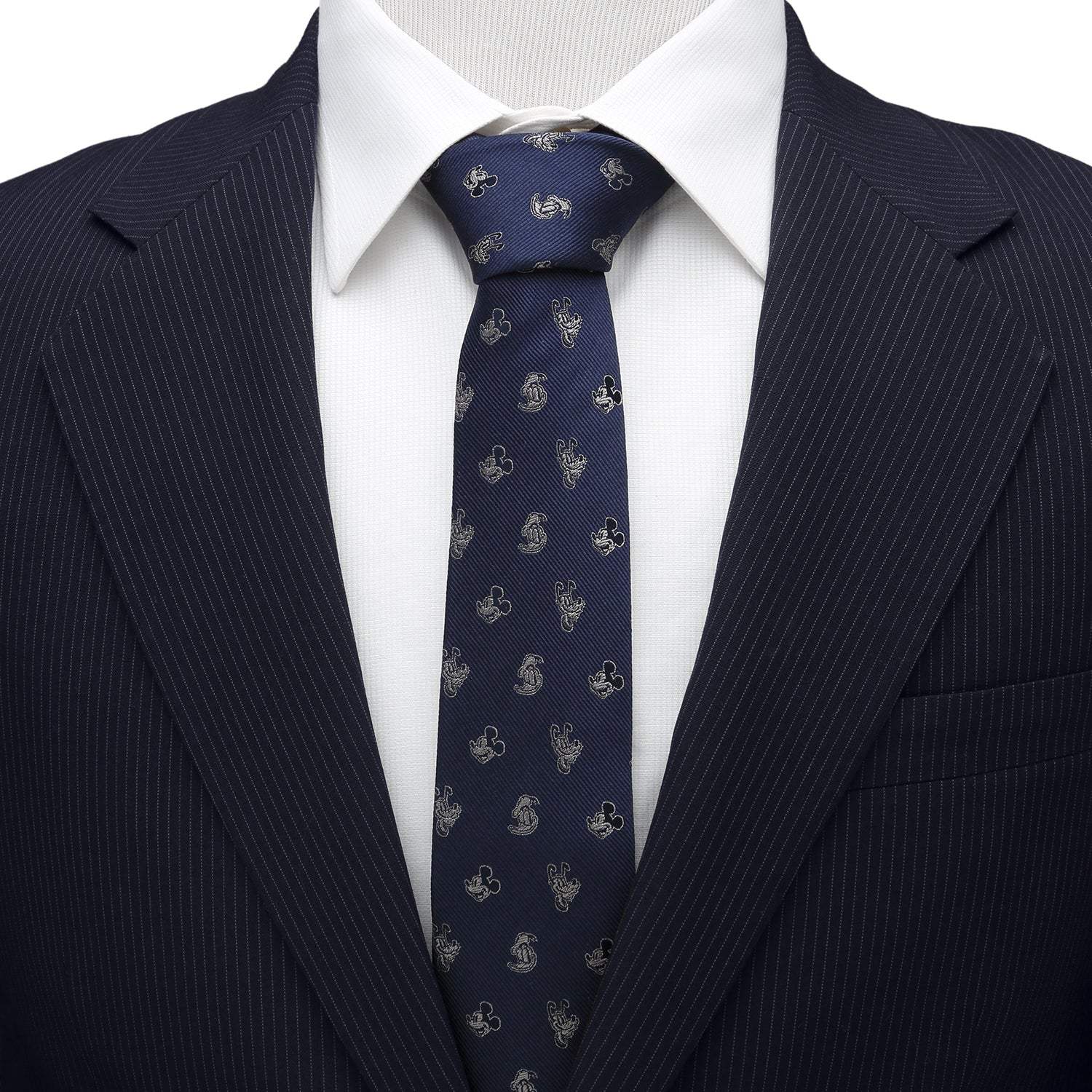 Disney Mickey and Friends Blue Men's Tie - Cufflinks.com - Flyclothing LLC