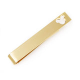 Disney Mickey Mouse Cutout Gold Tie Bar - Cufflinks.com - Flyclothing LLC
