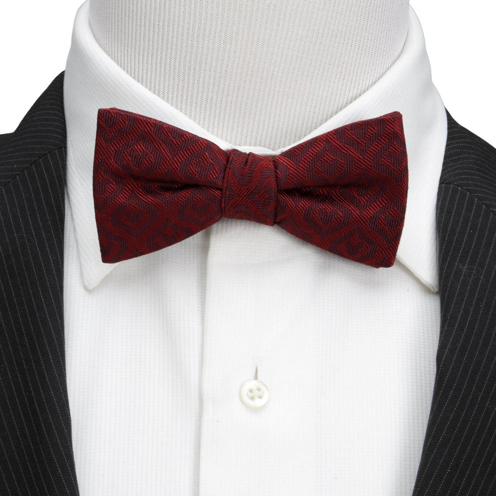 Disney Mickey Mouse Holiday Maroon Bow Tie - Cufflinks.com - Flyclothing LLC