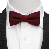 Disney Mickey Mouse Holiday Maroon Bow Tie - Cufflinks.com - Flyclothing LLC