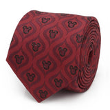 Disney Mickey Mouse Holiday Metallic Black Silk Men's Tie - Cufflinks.com - Flyclothing LLC