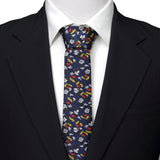 Disney Mickey Mouse Action Navy Men's Tie - Cufflinks.com - Flyclothing LLC