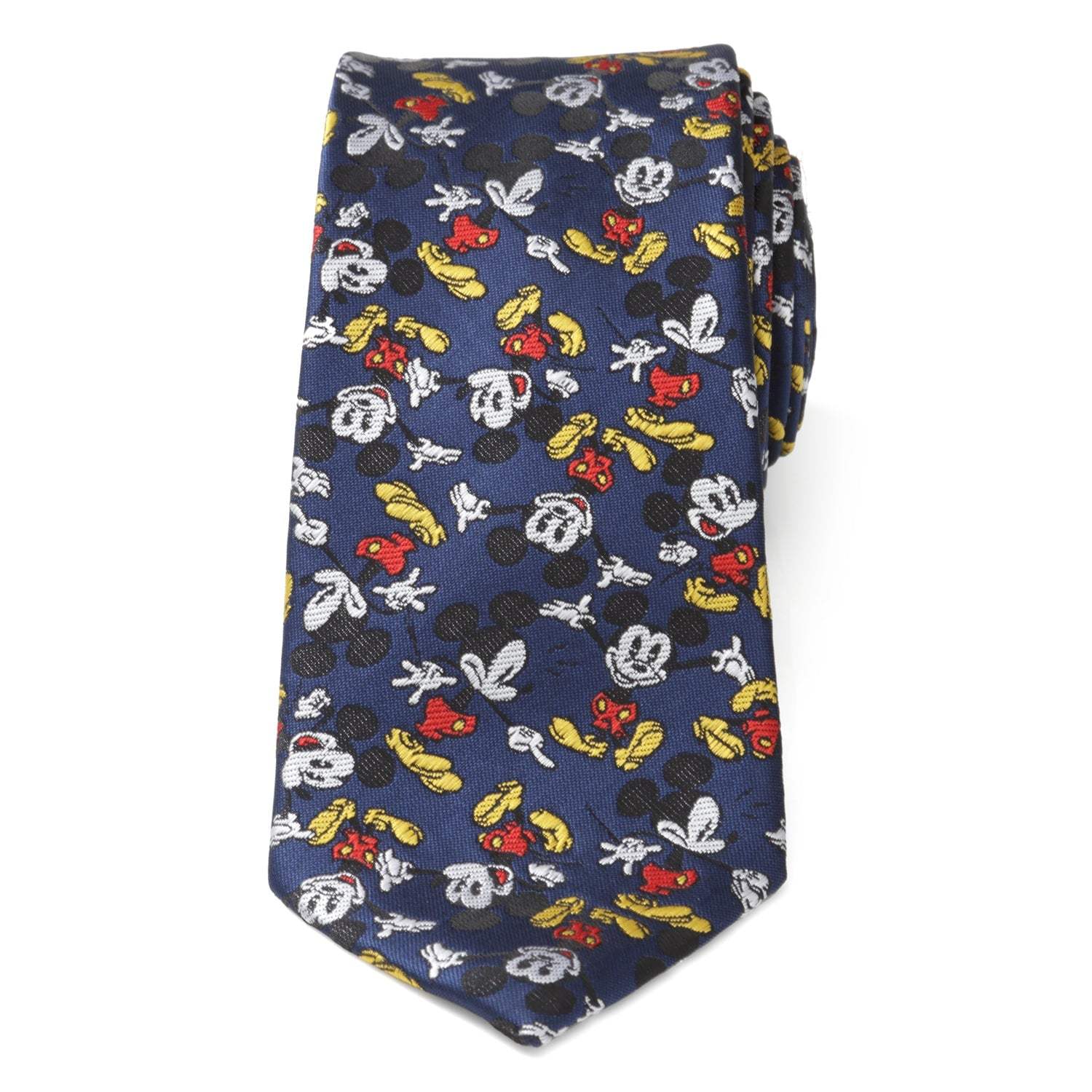 Disney Mickey Mouse Action Navy Men's Tie - Cufflinks.com - Flyclothing LLC