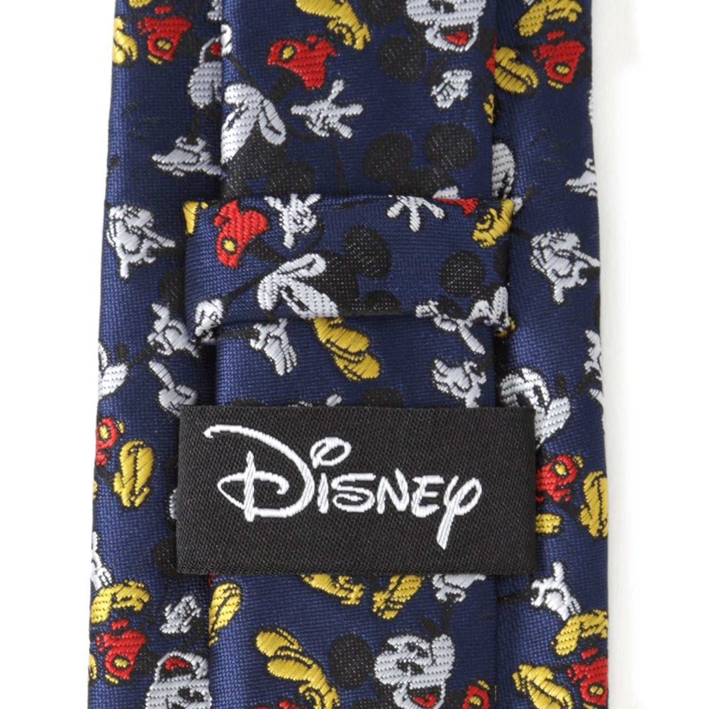 Disney Mickey Mouse Action Navy Men's Tie - Cufflinks.com - Flyclothing LLC