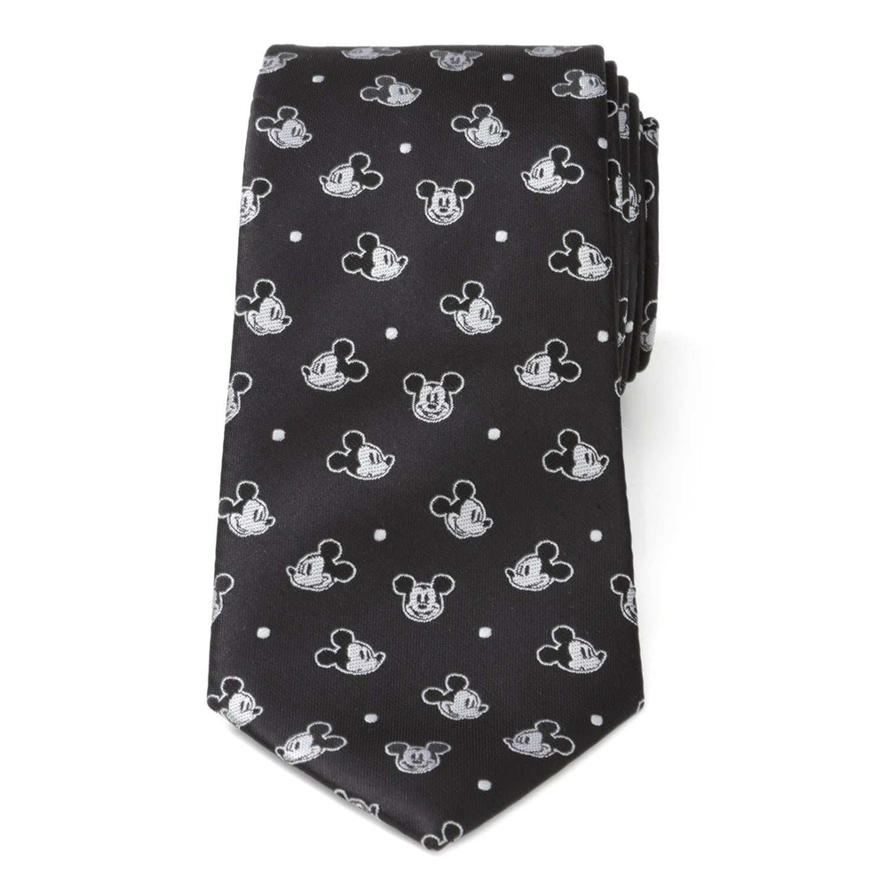 Disney Mickey Mouse Black Dot Men's Tie - Cufflinks.com - Flyclothing LLC