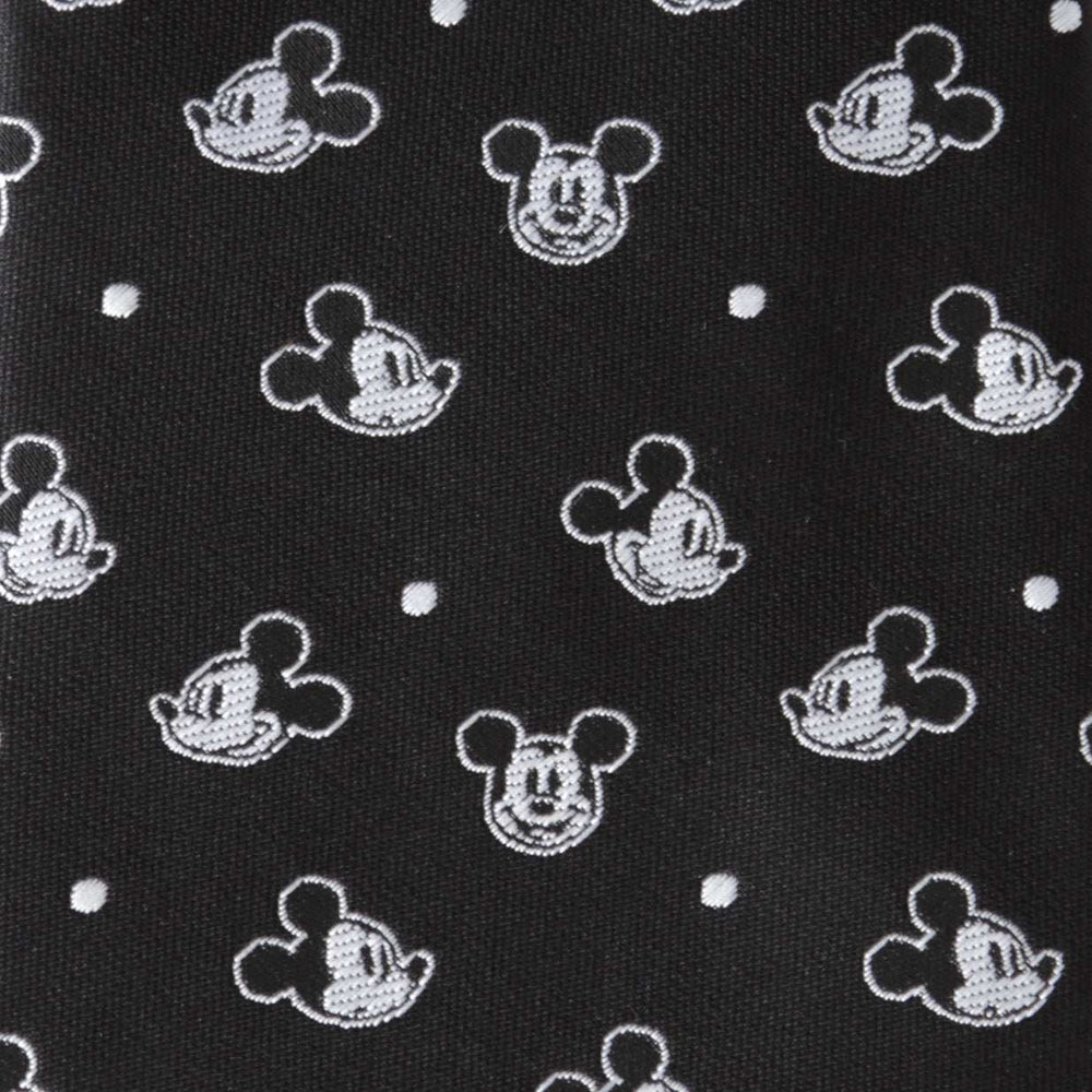 Disney Mickey Mouse Black Dot Men's Tie - Cufflinks.com - Flyclothing LLC