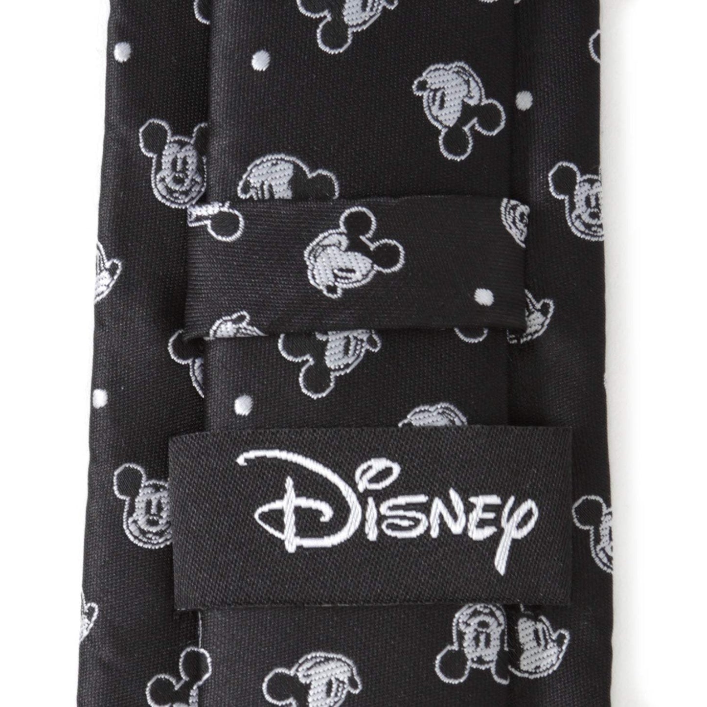 Disney Mickey Mouse Black Dot Men's Tie - Cufflinks.com - Flyclothing LLC