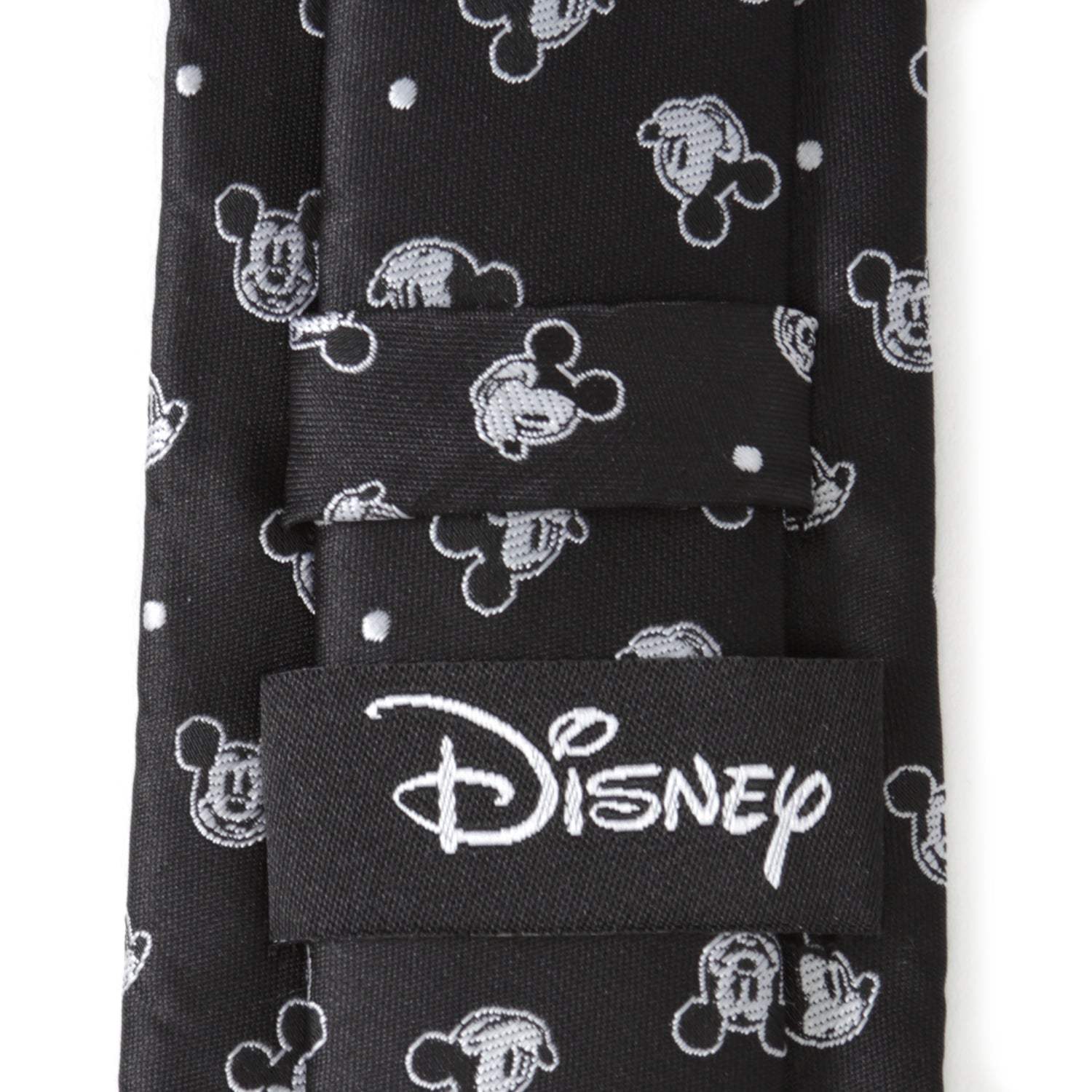 Disney Mickey Mouse Black Dot Men's Tie - Cufflinks.com - Flyclothing LLC