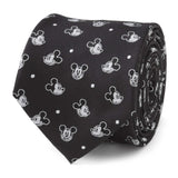 Disney Mickey Mouse Black Dot Men's Tie - Cufflinks.com - Flyclothing LLC