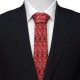 Disney Mickey Mouse Fair Isle Red Men's Tie - Cufflinks.com - Flyclothing LLC