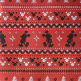 Disney Mickey Mouse Fair Isle Red Men's Tie - Cufflinks.com - Flyclothing LLC