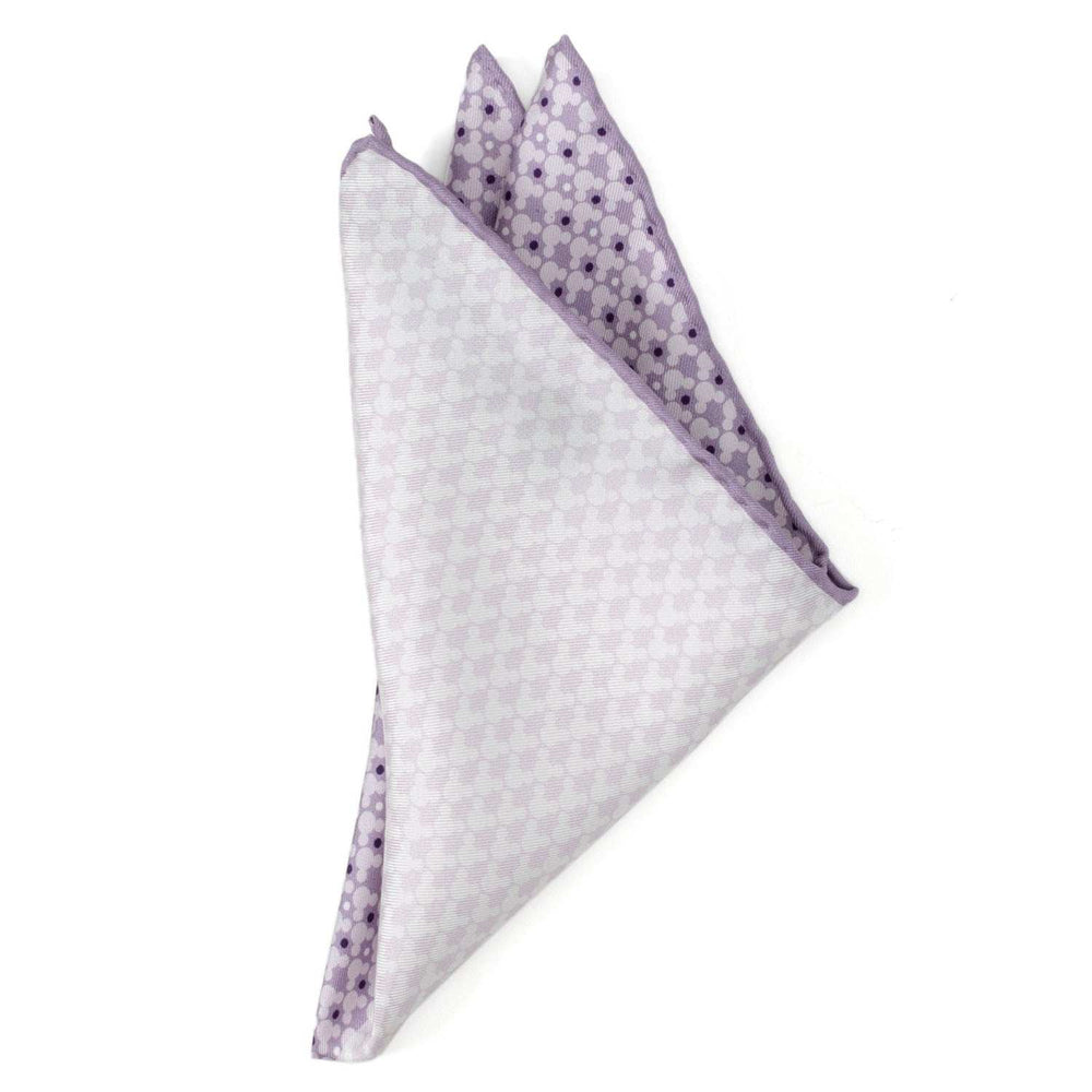 Disney Mickey Mouse Lavender 4 Square Pocket Square - Cufflinks.com - Flyclothing LLC
