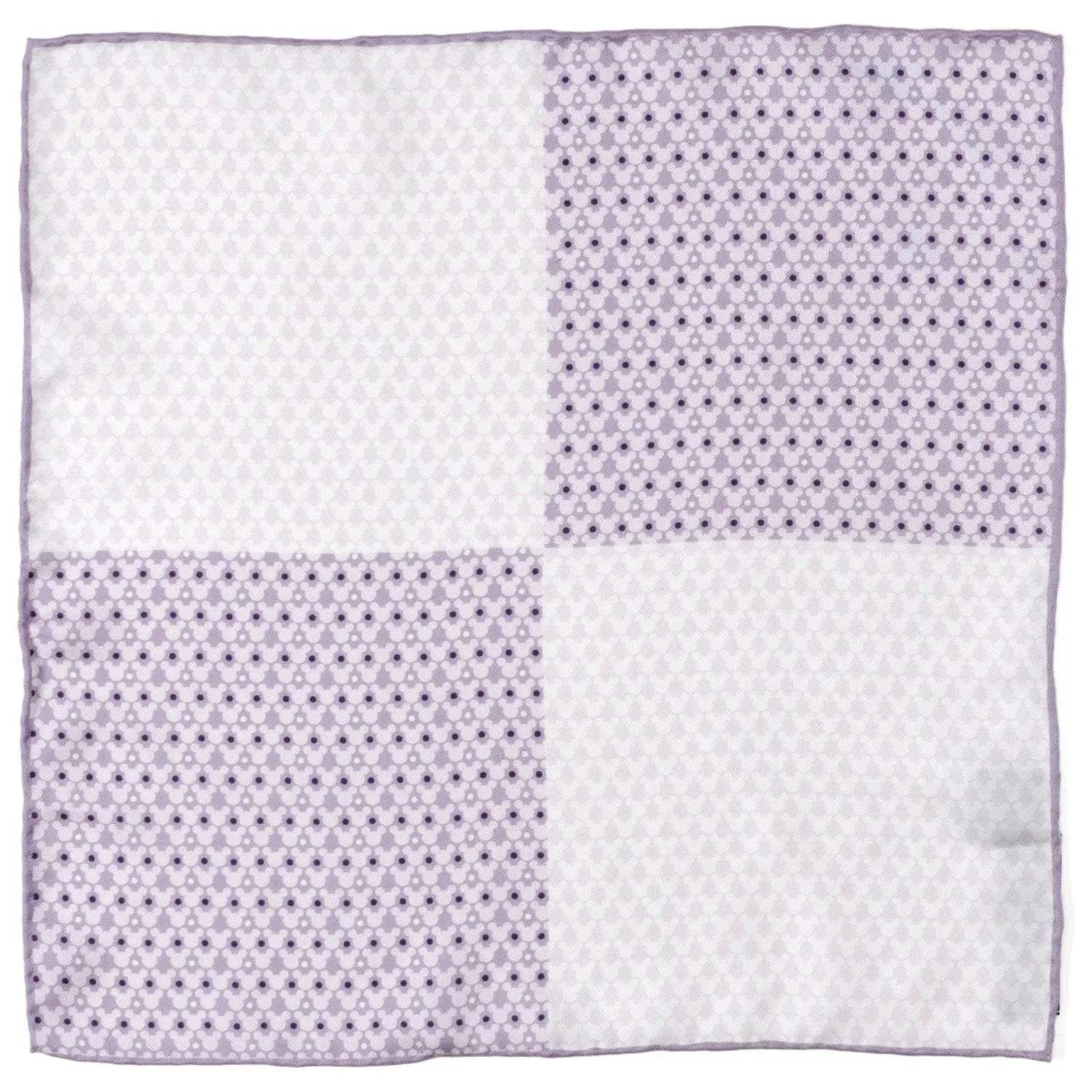 Disney Mickey Mouse Lavender 4 Square Pocket Square - Cufflinks.com - Flyclothing LLC