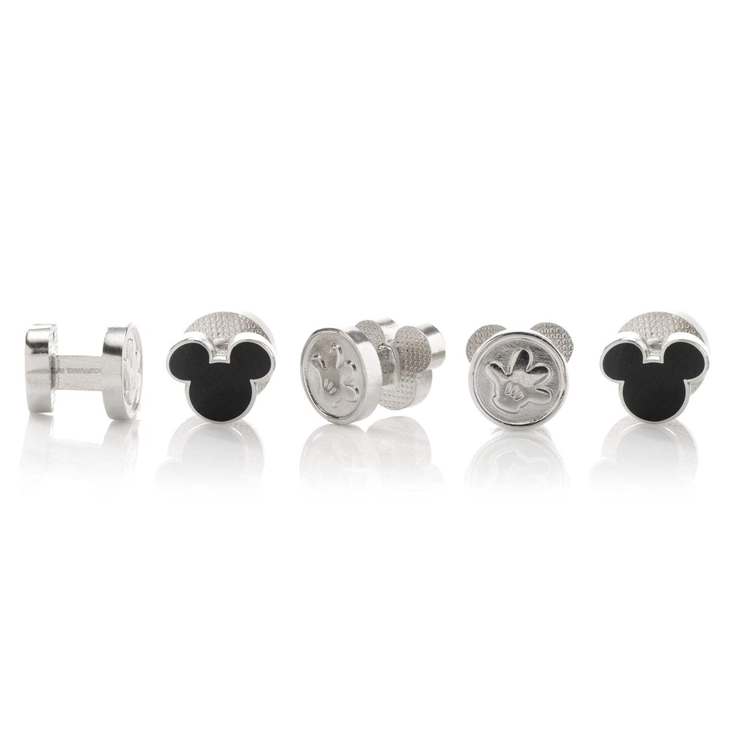Disney Mickey Mouse Silhouette 5-Stud Set - Cufflinks.com - Flyclothing LLC