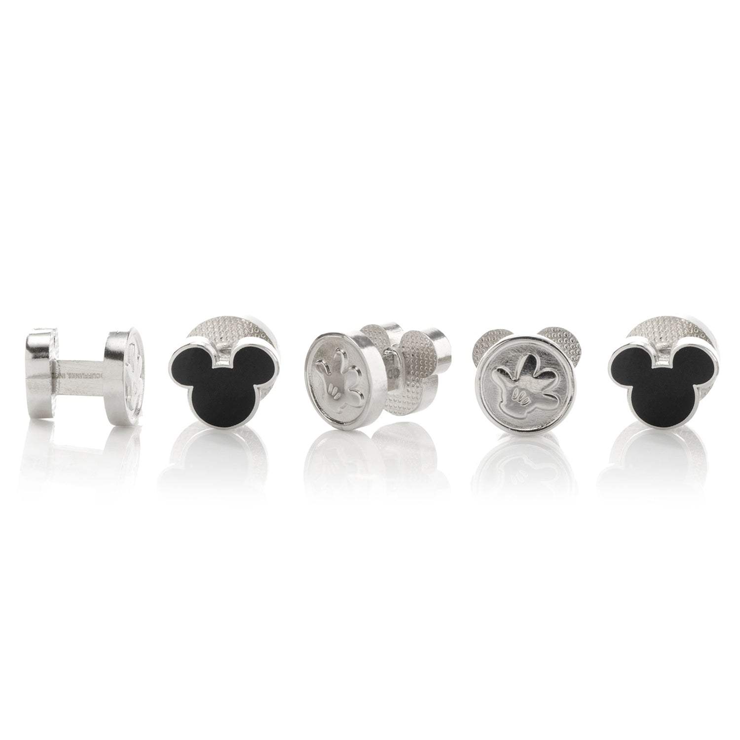 Disney Mickey Mouse Silhouette 5-Stud Set - Cufflinks.com - Flyclothing LLC