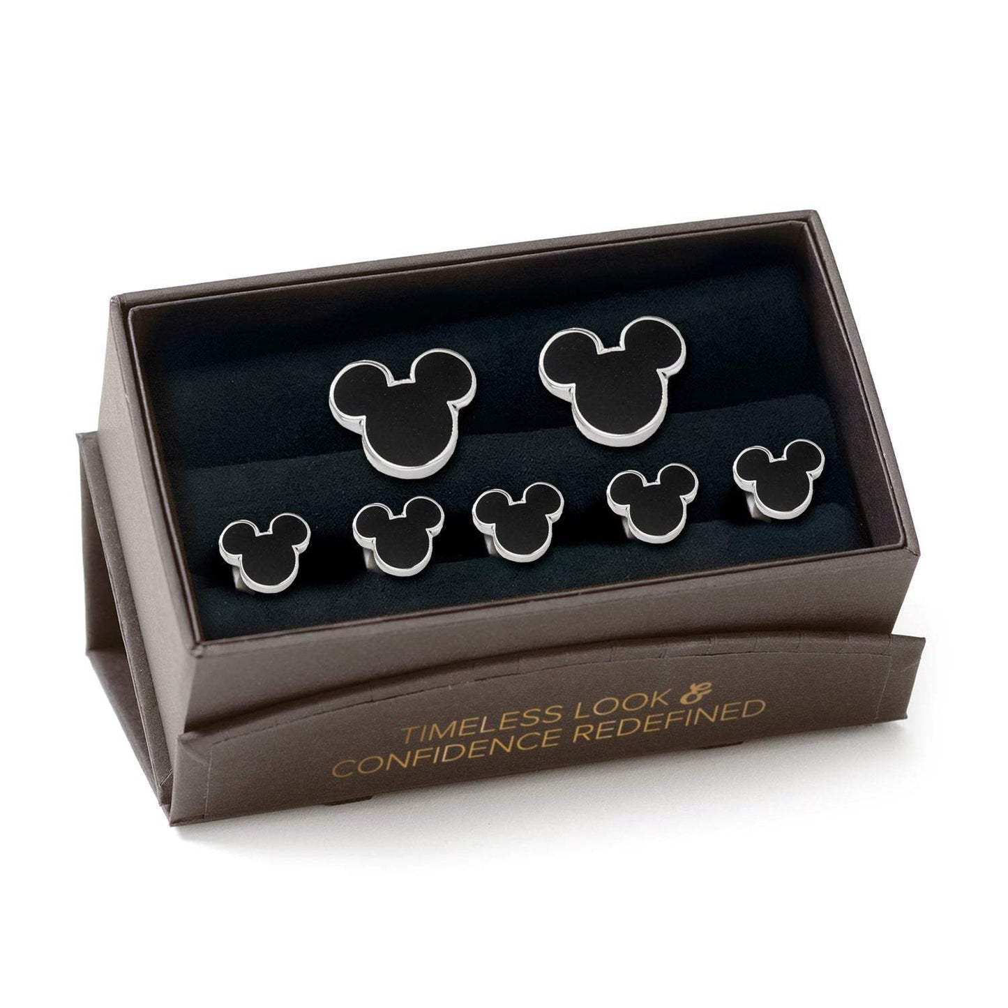 Disney Mickey Mouse Silhouette 5-Stud Set - Cufflinks.com - Flyclothing LLC