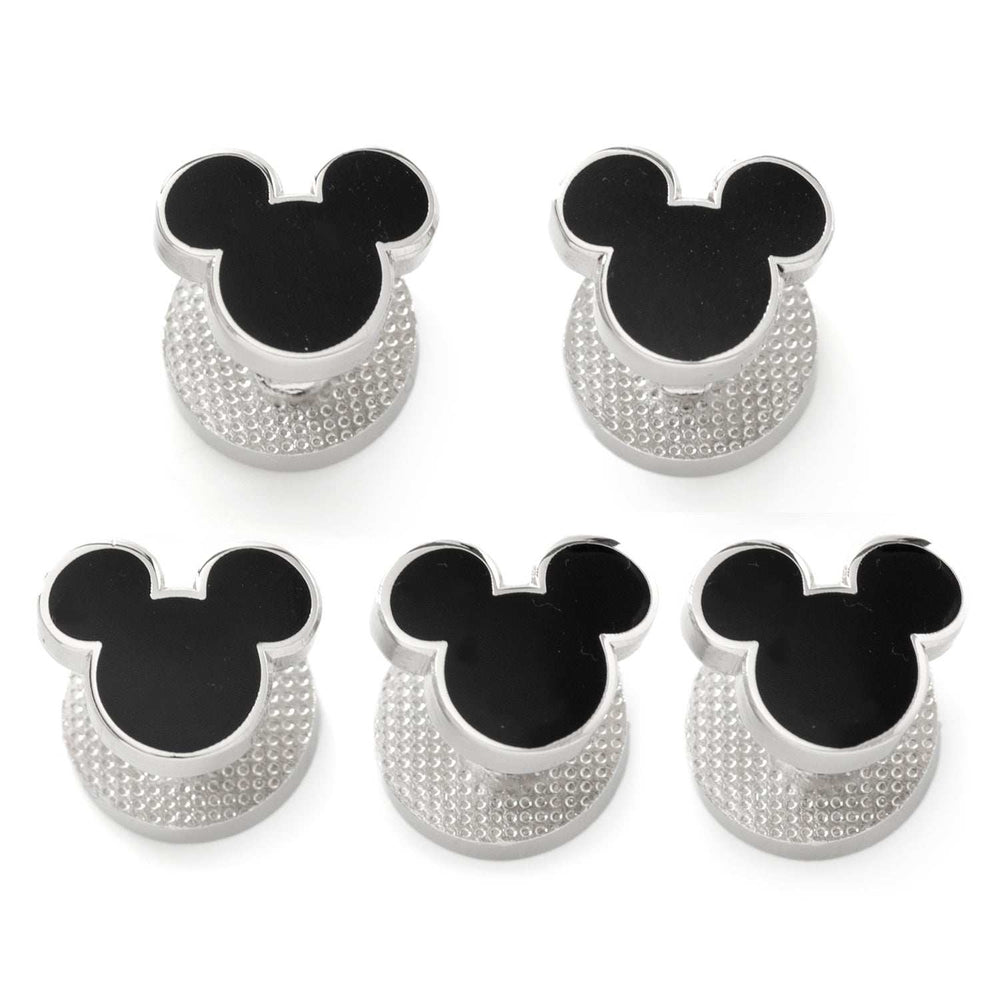 Disney Mickey Mouse Silhouette 5-Studs - Cufflinks.com - Flyclothing LLC