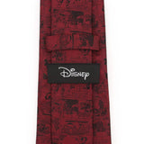 Disney Mickey Mouse Comic Red Men's Tie - Cufflinks.com - Flyclothing LLC