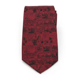Disney Mickey Mouse Comic Red Men's Tie - Cufflinks.com - Flyclothing LLC