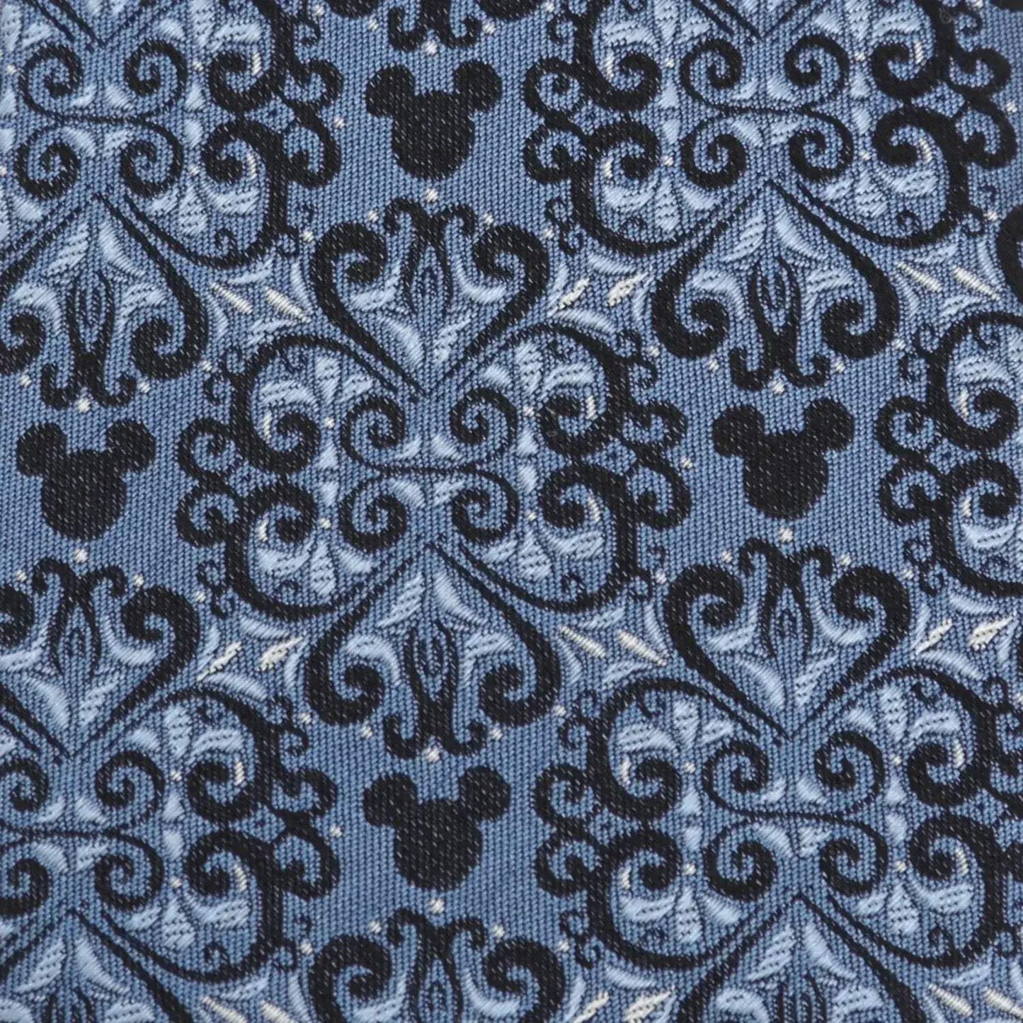 Disney Mickey Mouse Damask Tile Blue Men's Tie - Cufflinks.com - Flyclothing LLC