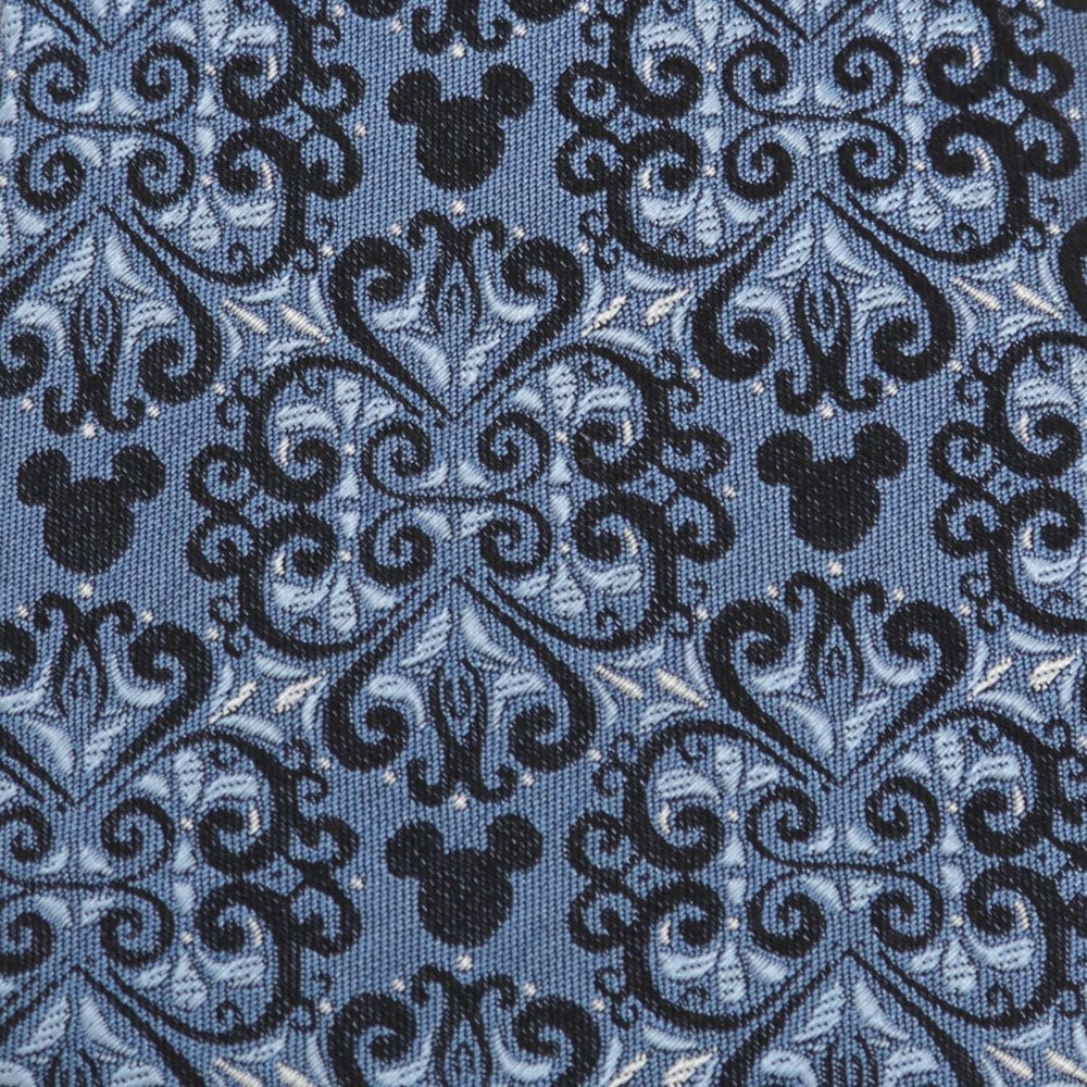 Disney Mickey Mouse Damask Tile Blue Men's Tie - Cufflinks.com - Flyclothing LLC